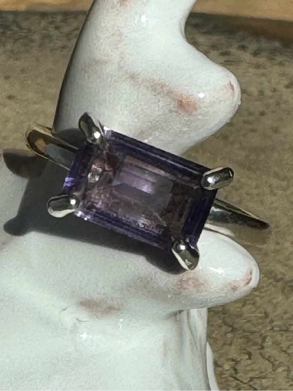 Amethyst Statement Ring NWOT